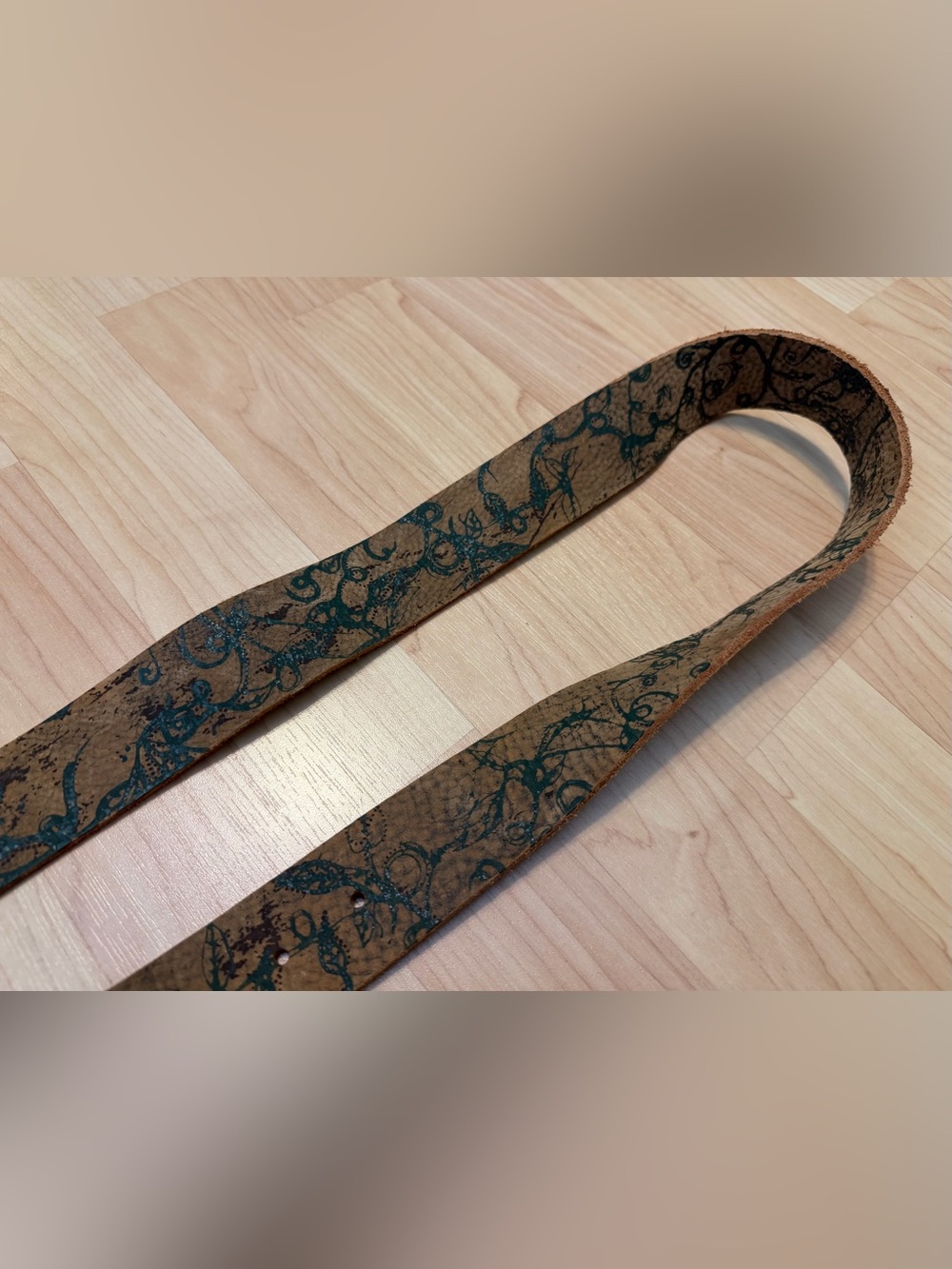 Element Skate Leather Vine Y2K Belt w/Metal Buckle Women's Girls Size M / L NWOT - Picture 4 of 5